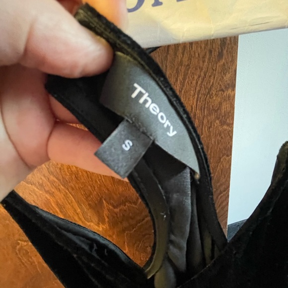 Theory Tops - Black theory Velvet camisole